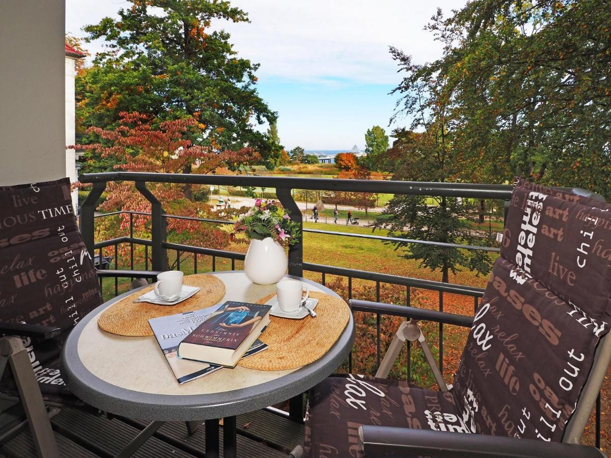 Kaiservillen Heringsdorf - Ferienwohnung Mit 1 Schlafzimmer Und Balkon Dr4 外观 照片